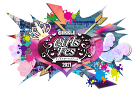 GEKKLE Girls Fes 2021　ロゴ