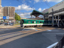 ▲京阪電車　びわ湖浜大津駅周辺