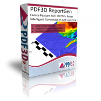 3D PDFで「誰でもどこでも手軽に3Dモデルを確認」　3D PDFコンバータソフトウェア『PDF3D ReportGen』の取り扱いを開始