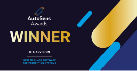 「Best in Class Software for Perception Systems Award」部門の金賞を受賞