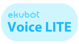 「ekubot Voice LITE」ロゴマーク