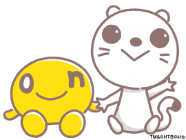 onちゃん(左)＆ぐりり(右)TM＆(C)HTB(C)khb