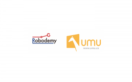 Robodemy・UMU連名ロゴ