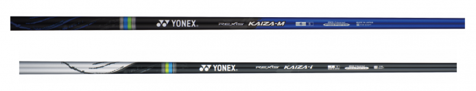 新次元カーボン「2G-Namd™ Flex Force※1」搭載カーボンシャフト　強弾道で飛ばすウッド専用「REXIS KAIZA-M（レクシス カイザ エム）」　方向性と飛びを両立したアイアン専用「REXIS KAIZA-i（レクシス カイザ アイ）」　2022年3月下旬より発売