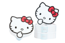 ▲特別ギフト①HELLO KITTY SHOW BOXオリジナルクッキー缶