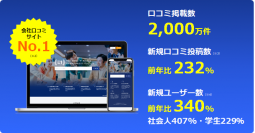 会社口コミプラットフォーム『ライトハウス』 口コミ掲載数が2,000万件を突破！