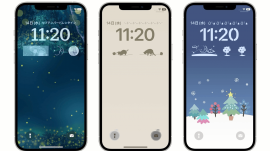 ロック画面デザインイメージ ロック画面デザインイメージ