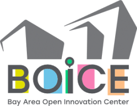 図1. ベイエリア・オープンイノベーションセンター(BOICE)のロゴデザイン