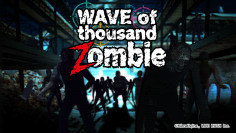 銃撃爽快ライブゲーム「WAVE of thousand Zombie」がMirrativにて11月11日(金)から配信開始！迫りくるゾンビのドキドキ感を配信者と視聴者の協力プレイで一緒に楽しもう