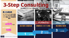 【株式会社アドブシ】3ステップコンサルティング