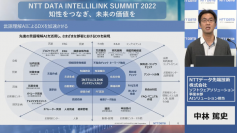 ＜NTT DATA INTELLINK SUMMIT 2022 講演レポート＞【事例講演】言語を理解するAIがビジネスを変える