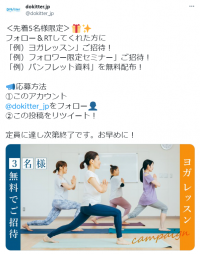 業界最安値！Twitterインスタントウインツール「Dokitter」1月17日リリース