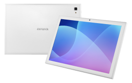 aiwa デジタルから Android タブレット 「JA2-TBA1002」の ホワイトモデル発売