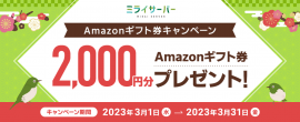 Amazonギフト券キャンペーン Amazonギフト券キャンペーン