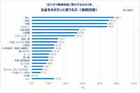 コロナ5類移行に向けて、20~30代女性の消費意向が明らかに!今年お金をかけたいこと1位「旅行」。「3年ぶりに海外旅行へ」「今年は贅沢な旅がしたい」「可愛い服で出かけたい」。約7割、昨年よりも自己投資したい!ショッピング意欲も高め