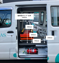 ニチガス・SMAS、EVを活用した新たなLPガス搬送の協同実証実験を開始