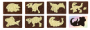 キャラパキ 発掘恐竜チョコ(デザイン ラインアップ)