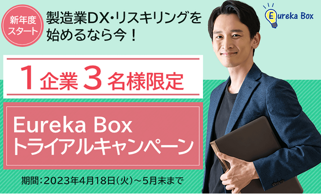 ソフトウエア開発「上流工程技術」がオンラインで学べる Eureka Box（ユーリカボックス） トライアルキャンペーンのお知らせ