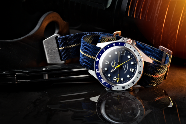 フランス腕時計ブランドイエマから新作ネイビーグラフマリーンナショナルGMT先行販売開始！