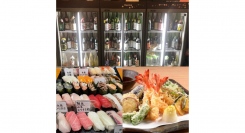 寿司（特上バージョン）と天ぷら食べ放題＆日本酒５０種飲み放題!持込自由・時間制限無し