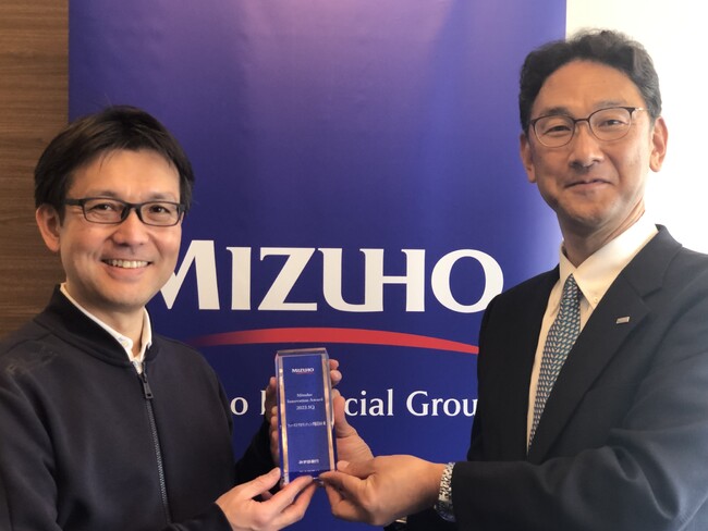 ファーストアカウンティング、みずほ銀行が有望なスタートアップ企業を表彰する「Mizuho Innovation Award 2023.1Q」を受賞