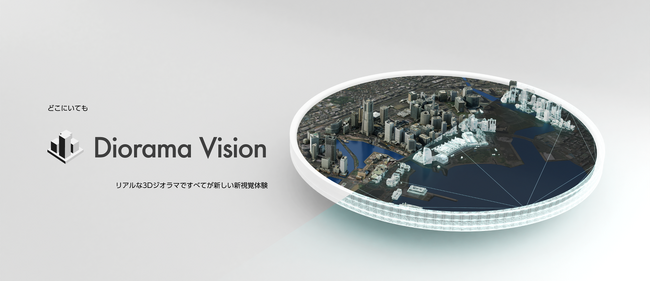ARグラス×3Dジオラマが描く新次元のVision  新視覚体験「Diorama Vision」（ジオラマビジョン）の提供を開始
