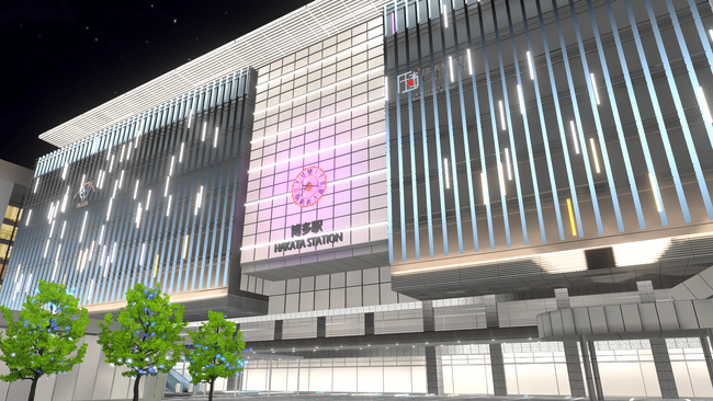 JR九州がバーチャルマーケット 2023 Summer にてメタバース上に展開する「バーチャル博多駅」の詳細を発表！！