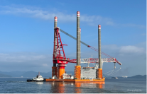 次世代の船舶管理を牽引する“STXマリンサービス”が優れたサービスと 革新技術で業界をリード 韓国初の海上風力設置船「HYUNDAI FRONTIER」号の引き受け及び管理を開始