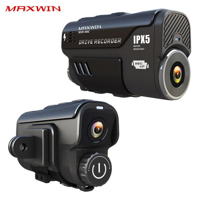 MAXWIN史上最高スペックの前後同時録画ドライブレコーダー『BDVR-A002』一般販売を開始!