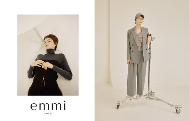 【emmi (エミ)】23年オータムコレクションのデジタルカタログを公開！