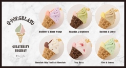 Q-pot. GELATERIA’S HOLIDAY！老舗ジェラテリアの自家製ジェラートがモチーフのアクセサリーが8月4日(金)～発売。