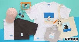 イラストレーター「umao」デザインのバッグやTシャツなどが登場！　Bleu Bleuet（ブルーブルーエ）の店舗とオンラインストアで8/2より取り扱い開始♪