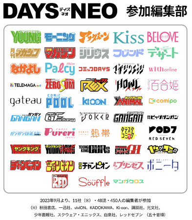 マッチング型マンガ投稿サイト「DAYS NEO」に少年画報社・秋田書店・レッドセブンが参入！