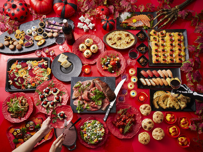 【ホテル ユニバーサル ポート＆ヴィータ】妖しく鮮やかなハロウィーン料理に、血まみれグロかわスイーツも！「ハロウィーンフェア」９月7日より開催