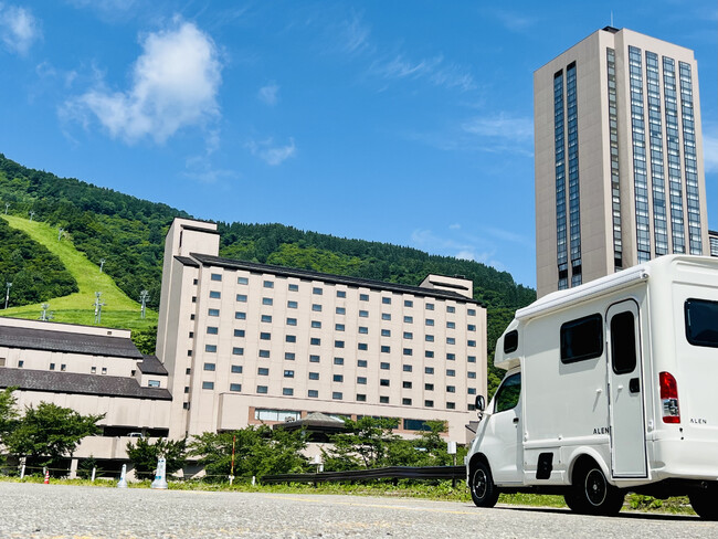 NASPAニューオータニだからできる理想のRoad Trip ＜車中泊専用エリアRVパーク誕生＞
