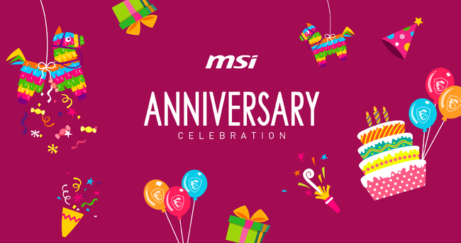 おかげさまでMSIも37周年！MSI創業37周年記念キャンペーン開催のお知らせ