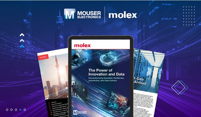 マウザー、Molexと共同で分散型データ管理に関する洞察や専門知識を提供する新しいeBookを発表