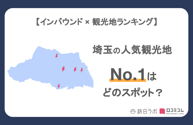 【独自調査】インバウンド人気観光地ランキング埼玉編：コロナ後 最新の訪日客の支持を集めたスポットTOP10を発表　#インバウンドMEO