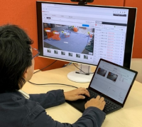 ドコモとNTT Com、画像認識AIを用いて建設現場を遠隔から仮想的に巡回できるシステムの実証実験に成功