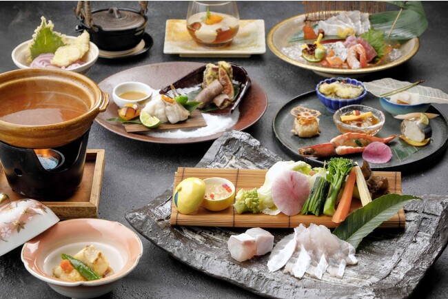 南紀白浜マリオットホテル 幻の魚“クエ”を余すことなく堪能する「クエ三昧会席」を発売