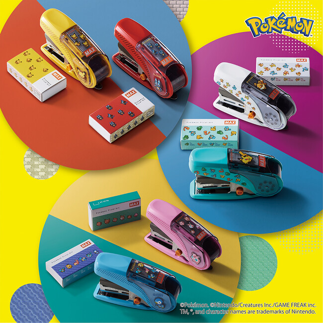 ホッチキスにポケモンがふたたびあらわれた!「サクリ ポケモンデザイン vol.2」を発売