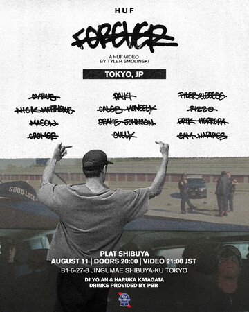 HUF “FOREVER” PREMIERE 開催！