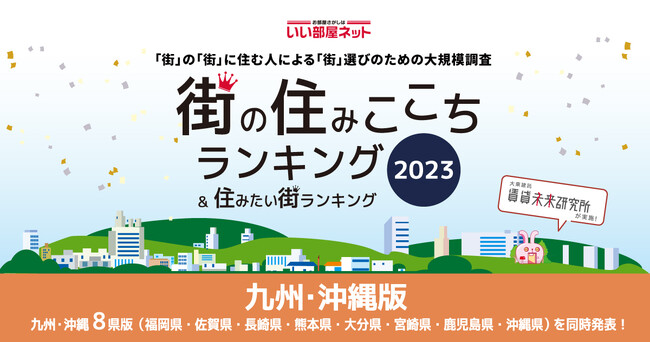 いい部屋ネット「街の住みここち ＆ 住みたい街ランキング２０２３＜沖縄県版＞」発表