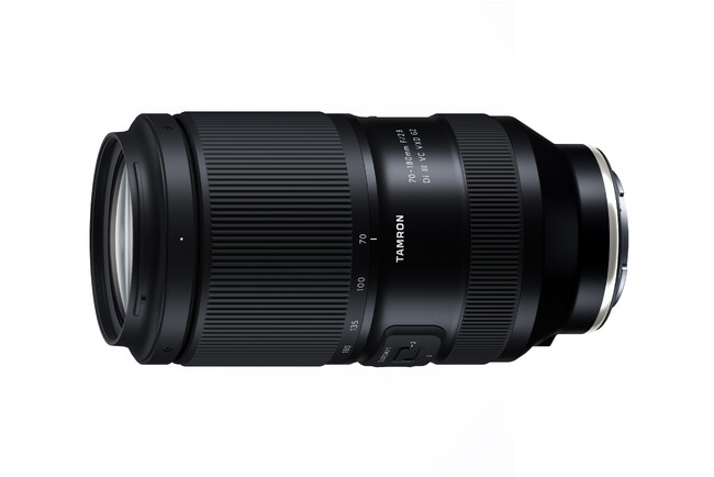 [開発発表]クラス最小・最軽量※1) 第2世代　「G2」 大口径望遠ズームレンズ70-180mm F/2.8 Di III VC VXD G2 (Model A065)