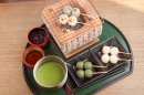 eXcafeが誇る人気の看板セット「ほくほく、お団子セット」
