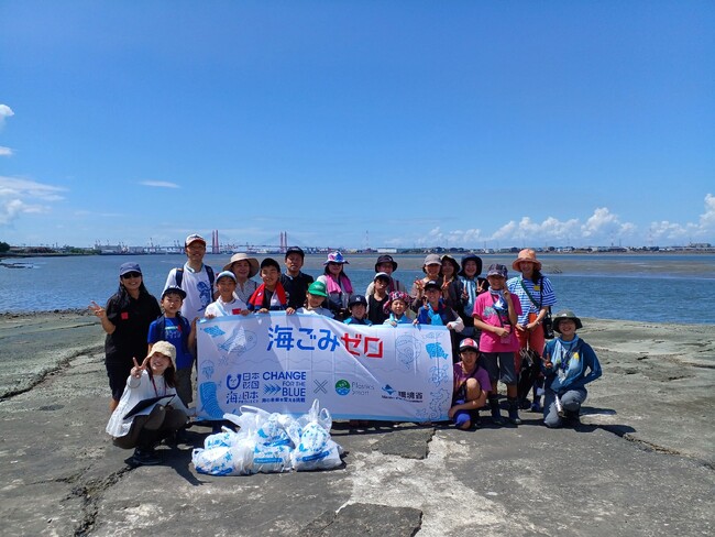 真夏の大冒険！海にワクワク夏休み体験イベント in 藤前干潟 レゴランド(R)・ジャパン・ホテル シーライフ名古屋　supported by 進研ゼミ　を開催しました。