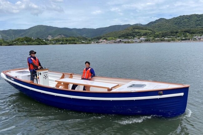 【徳島県徳島市】ヤマハ発動機と連携してひょうたん島周遊船の電動化に向けた実証運航を開始します！