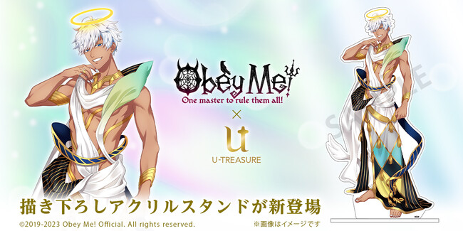 【Obey Me!】マモン描き下ろしアクリルスタンド。9月18日(月)まで予約受付
