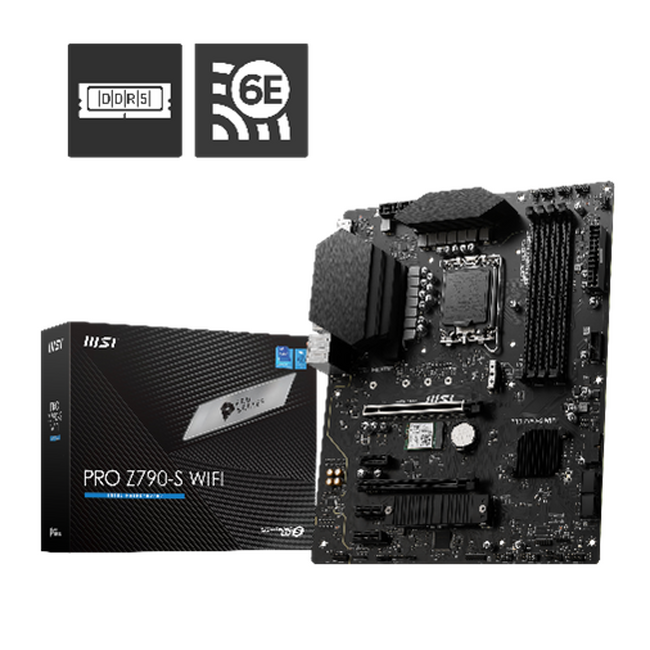 MSI、最新のIntel Core(TM) プロセッサー対応のZ790チップセット搭載マザーボード「PRO Z790-S WIFI」をパソコン工房限定で発売