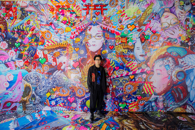 現代美術家・笹田靖人が体感型アート展『原宿POWER SPOT』開催！会場内は“僕の脳内の世界にみなさんが入り込んだような空間”